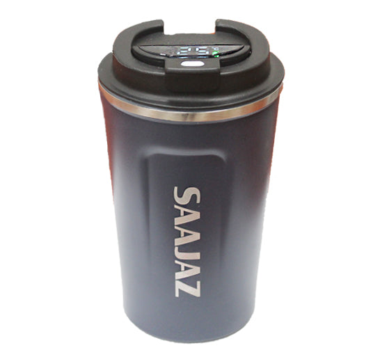 SAAJAZ Insulated Travel Mug with Digital Display