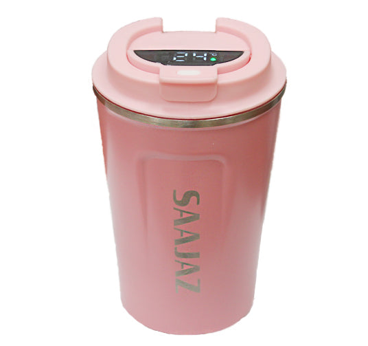 SAAJAZ Insulated Travel Mug with Digital Display