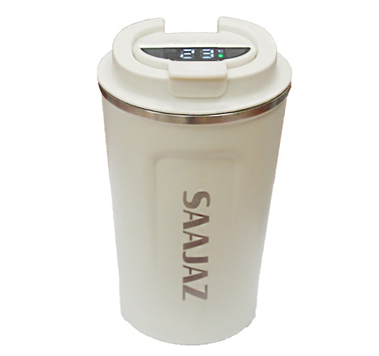 SAAJAZ Insulated Travel Mug with Digital Display